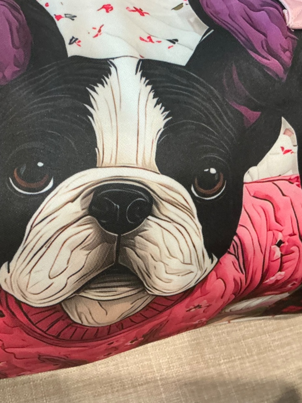 French Bulldog Print Duffel Bag